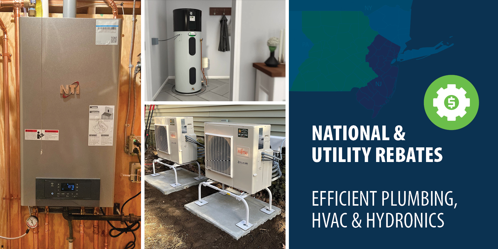 Utility Rebates National Discounts Heating Cooling Hot Water 